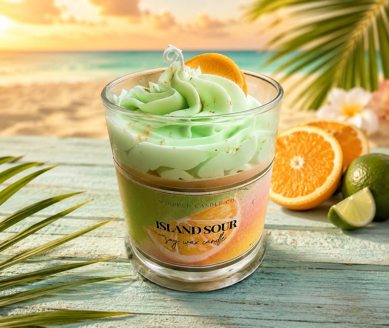 Island Sour candle — Whipped! Candle Co.